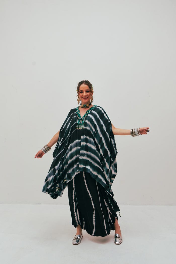 LEYLA KAFTAN AND DHOTI SET SPACELINES