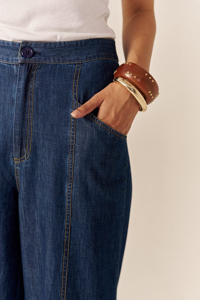 MACARON FLARED PANTS SPACELINES