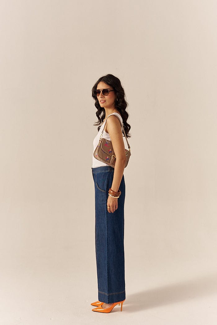 MACARON FLARED PANTS SPACELINES