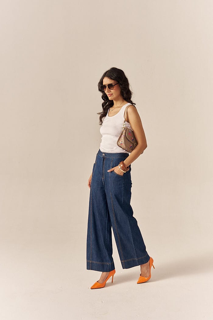 MACARON FLARED PANTS SPACELINES