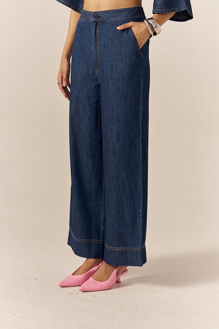 MAISON BELLE FLARED PANTS SPACELINES