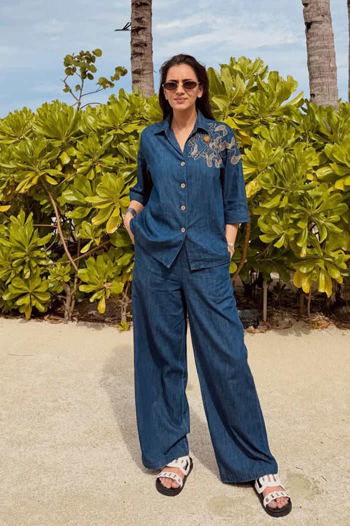 NAPPA BLOOM CO-ORD SET SPACELINES