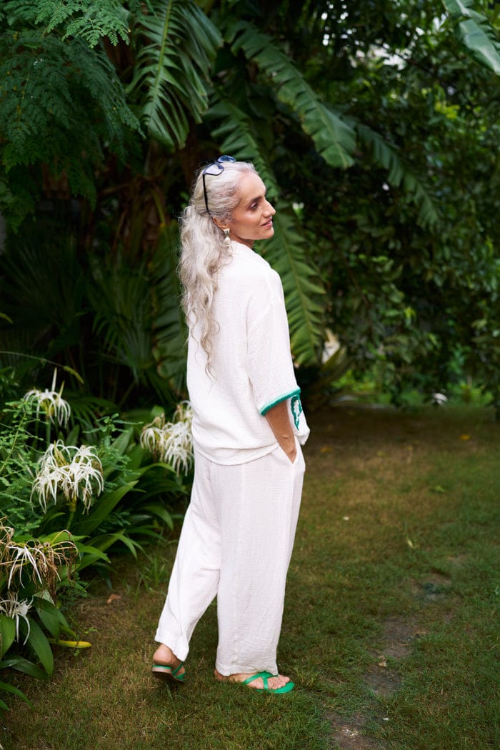 NATURALLY PRETTY CO-ORD SET WITH PANTS SPACELINES