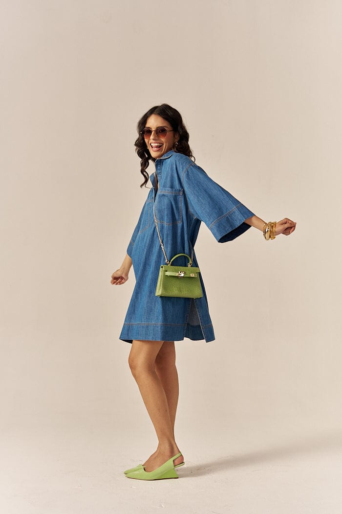 PINACOLADA SHIRT DRESS SPACELINES