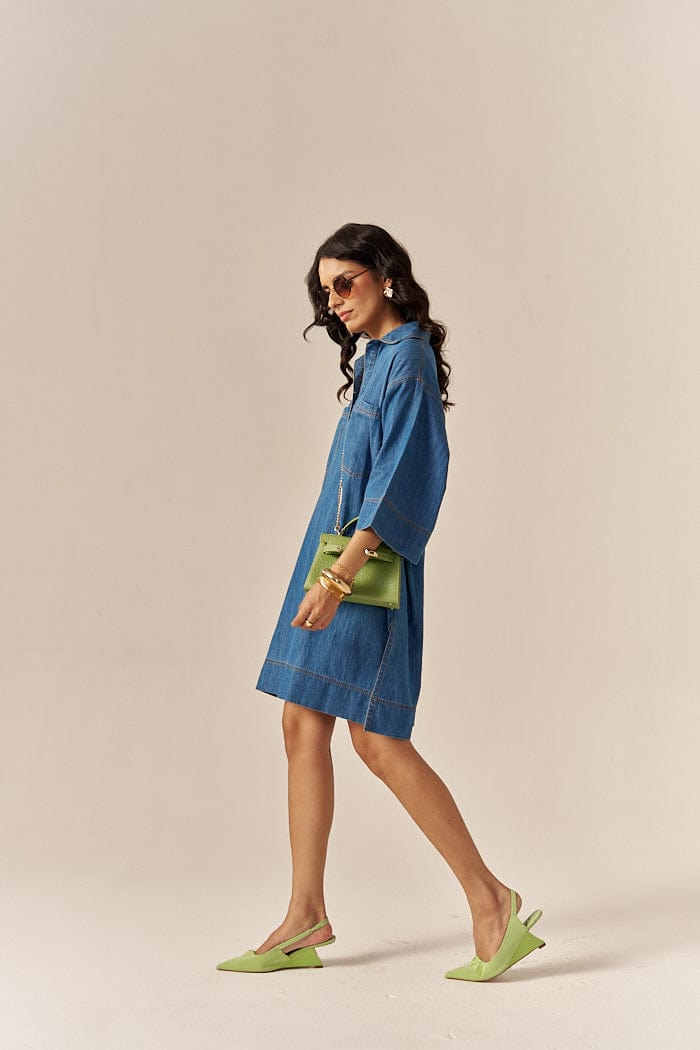 PINACOLADA SHIRT DRESS SPACELINES