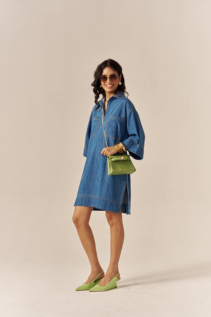 PINACOLADA SHIRT DRESS SPACELINES