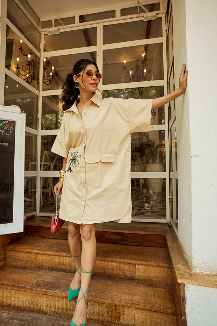 THE NOBU DRESS SPACELINES