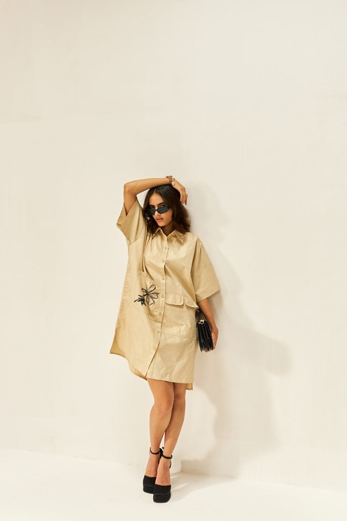 THE NOBU DRESS SPACELINES