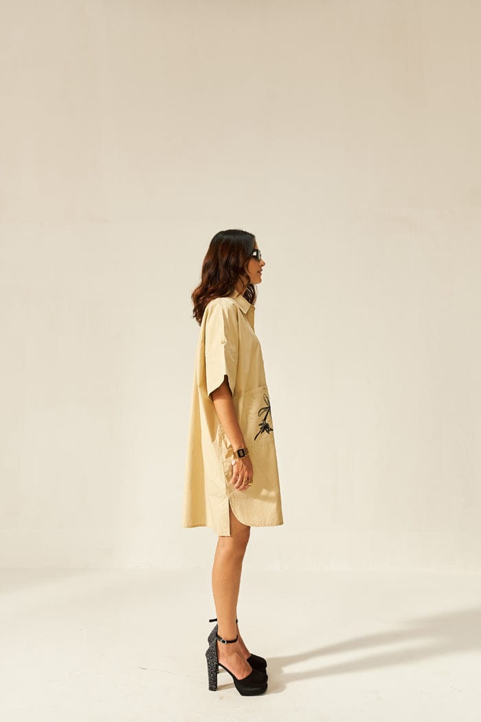 THE NOBU DRESS SPACELINES