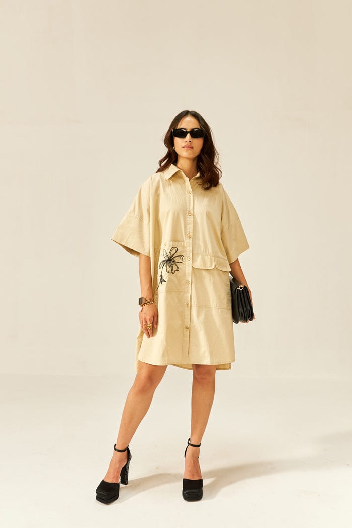 THE NOBU DRESS SPACELINES