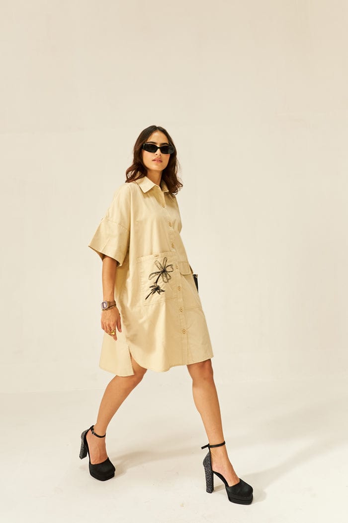 THE NOBU DRESS SPACELINES