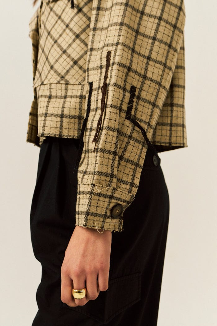 TOFFEE TWIST SHACKET SPACELINES