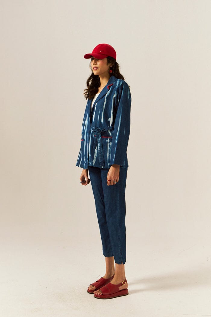 YANA DENIM SHACKET SPACELINES