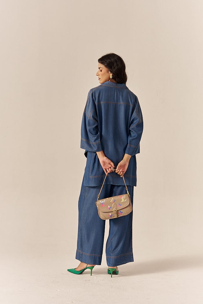 YOUS CO-ORD SET WITH PANTS SPACELINES