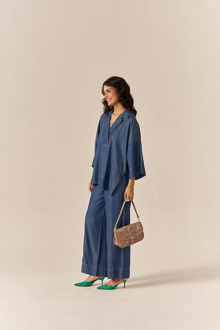 YOUS CO-ORD SET WITH PANTS SPACELINES