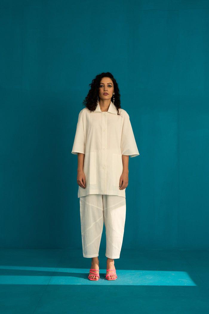 WABI SABI WHITE CO-ORD SET