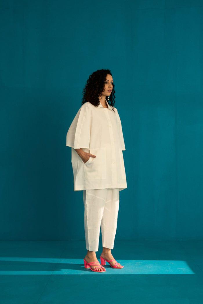 WABI SABI WHITE CO-ORD SET